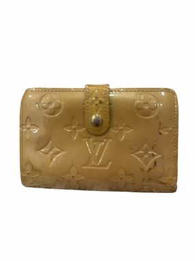 Louis Vuitton Monogram Vernis Kisslock Compact Wallet